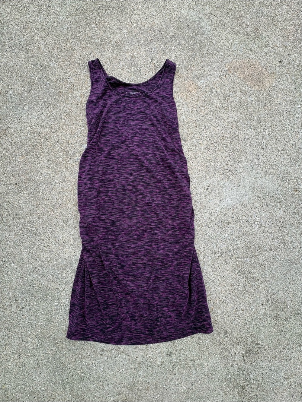 Women’s maternity PurpleTank Dress